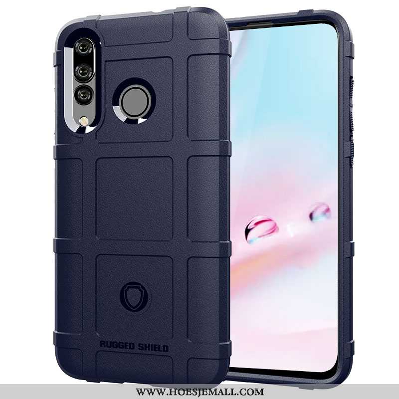 Hoes Huawei P30 Lite Xl Zacht Grijs Tactiek Anti-fall Mobiele Telefoon Hoesje