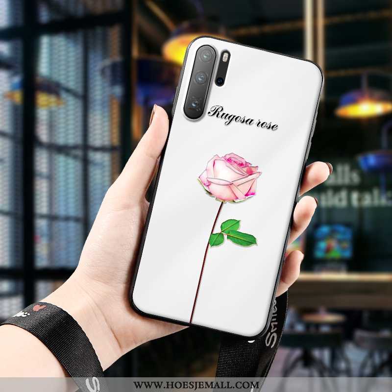 Hoes Huawei P30 Pro Dun Zacht All Inclusive Eenvoudige Super Bescherming High End Groen