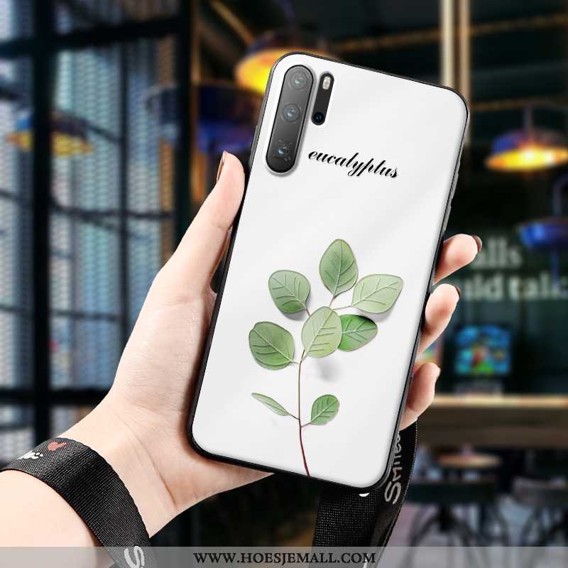 Hoes Huawei P30 Pro Dun Zacht All Inclusive Eenvoudige Super Bescherming High End Groen