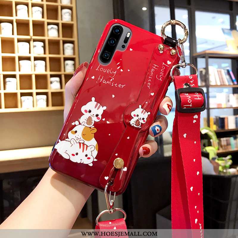 Hoes Huawei P30 Pro Bescherming Schrobben Hoesje Mobiele Telefoon Zacht All Inclusive Zuiver Wit