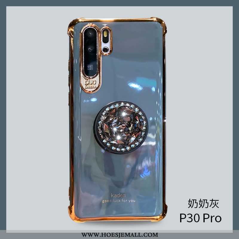 Hoesje Huawei P30 Pro Persoonlijk Scheppend Trend Roze Wind Mobiele Telefoon Licht Witte