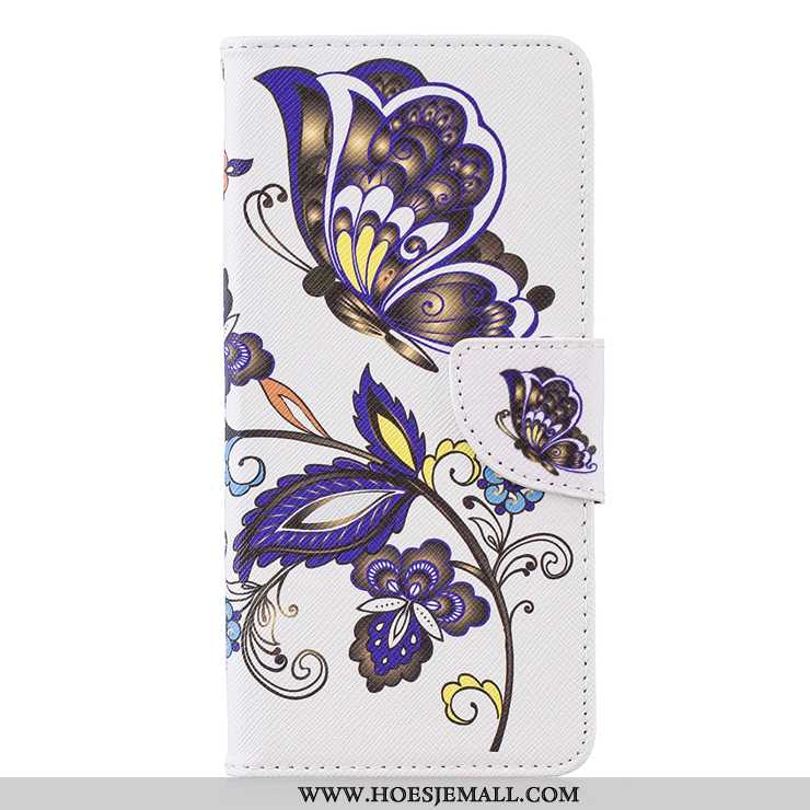 Hoesje Huawei P30 Pro Leren Spotprent Hoes Anti-fall Bescherming All Inclusive Clamshell Zwarte