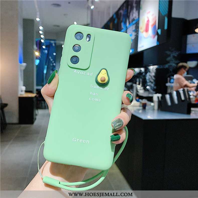 Hoes Huawei P40 Scheppend Mooie Anti-fall Bescherming Trend All Inclusive Net Red Groen