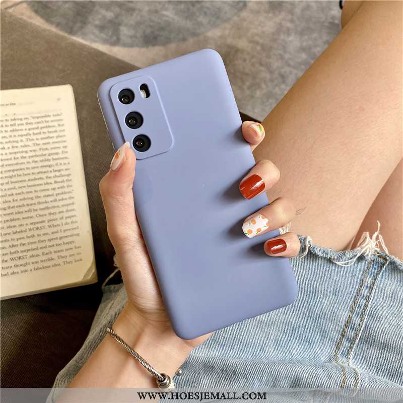 Hoesje Huawei P40 Trend Dun Licht Blauw Mobiele Telefoon All Inclusive Blauwe