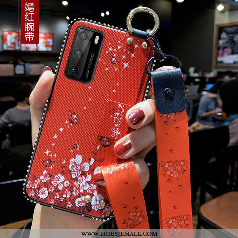 Hoes Huawei P40 Trend Super Hanger Dun Roze Zacht Nieuw