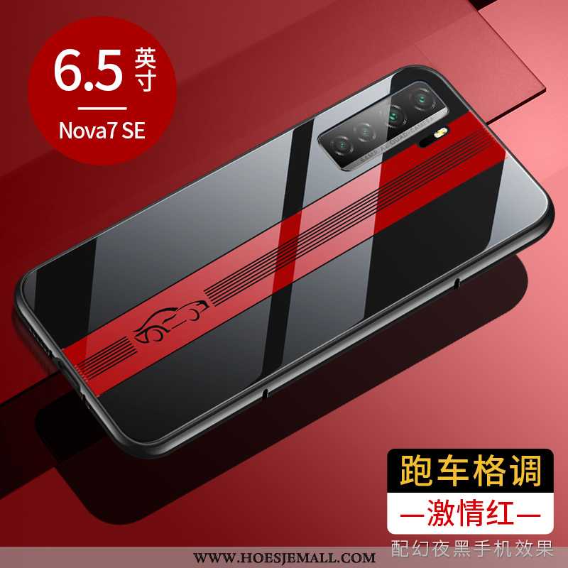 Hoes Huawei P40 Lite 5g Scheppend Elegante All Inclusive Persoonlijk Dun Trend Nieuw Rood