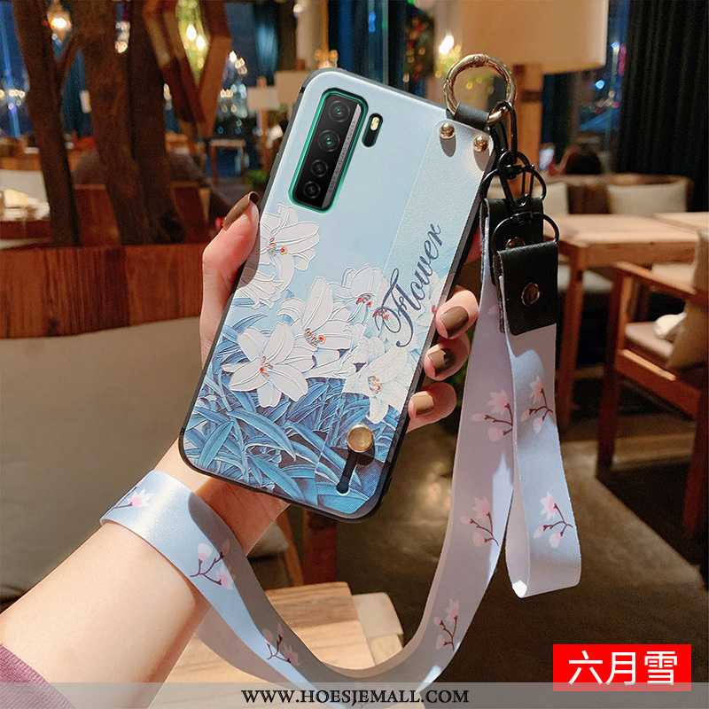 Hoes Huawei P40 Lite 5g Opknoping Nek Vintage Chinese Stijl Bescherming Mobiele Telefoon All Inclusi