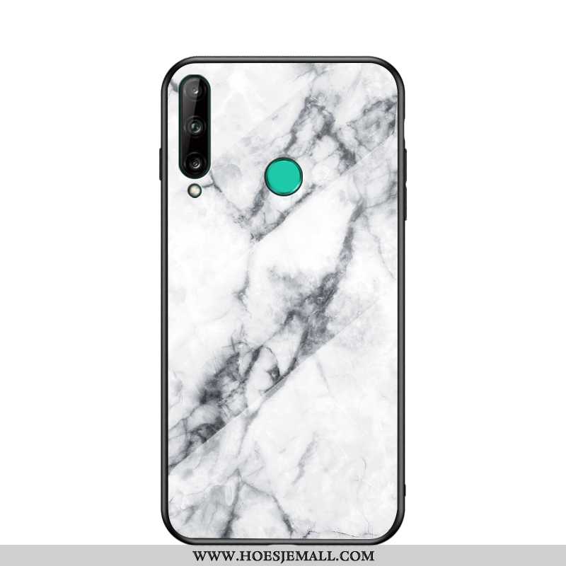 Hoes Huawei P40 Lite E Bescherming Glas Siliconen Mobiele Telefoon Grote Hoesje Bordeaux