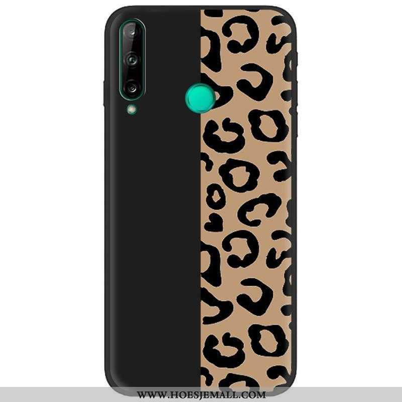 Hoes Huawei P40 Lite E Zacht Bescherming Geschilderd Donkerblauw Spotprent Mobiele Telefoon Zwart Do