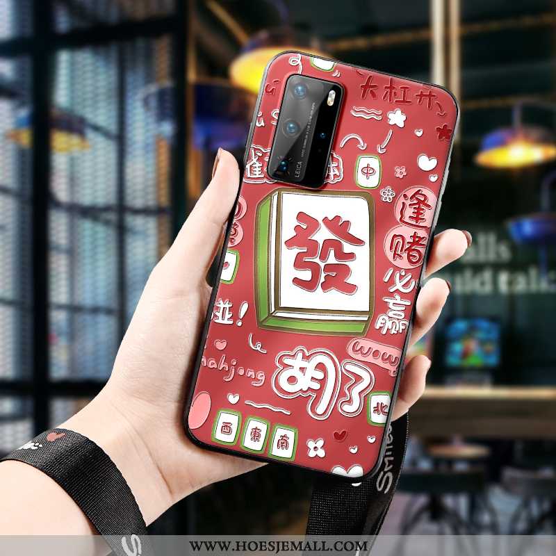 Hoesje Huawei P40 Pro Bescherming Persoonlijk Mooie Driedimensionaal All Inclusive Mobiele Telefoon 