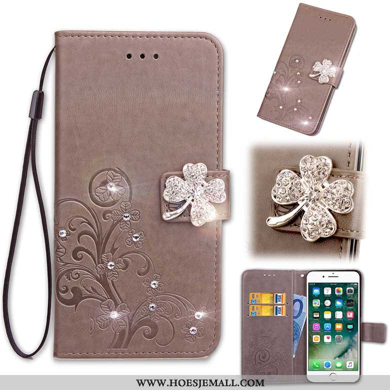 Hoes Huawei Y5 2020 Bescherming Leren Hoesje 2020 Mobiele Telefoon Folio Zacht Roos