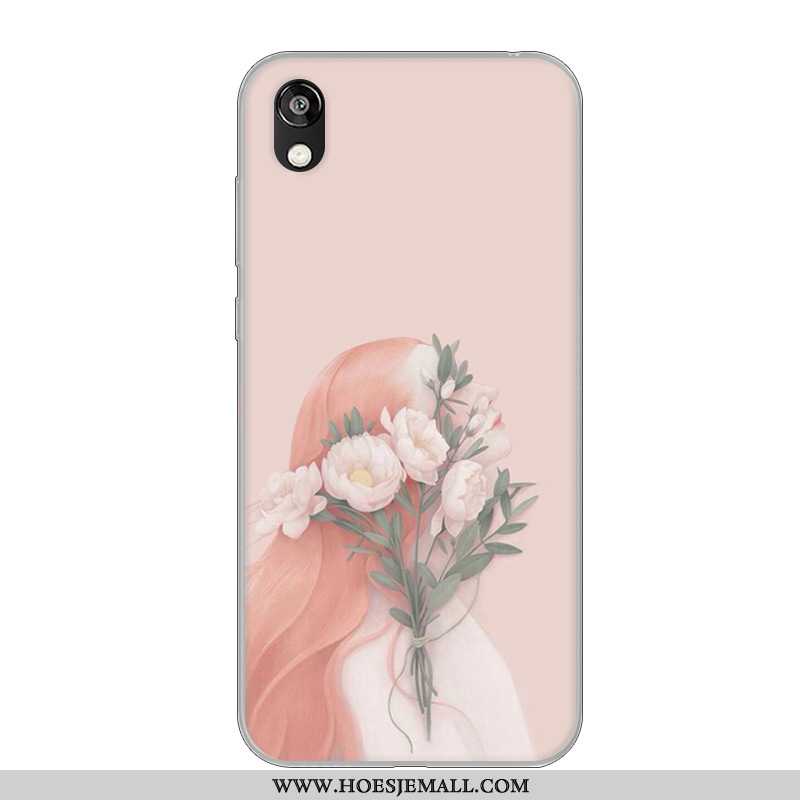 Hoes Huawei Y5 2020 Zacht Mobiele Telefoon Wind 2020 Roze Hoesje