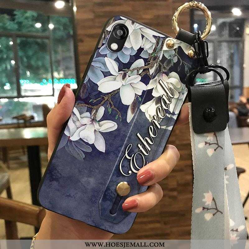 Hoesje Huawei Y5 2020 Hanger Scheppend Bescherming Mobiele Telefoon Ondersteuning Zacht Beige