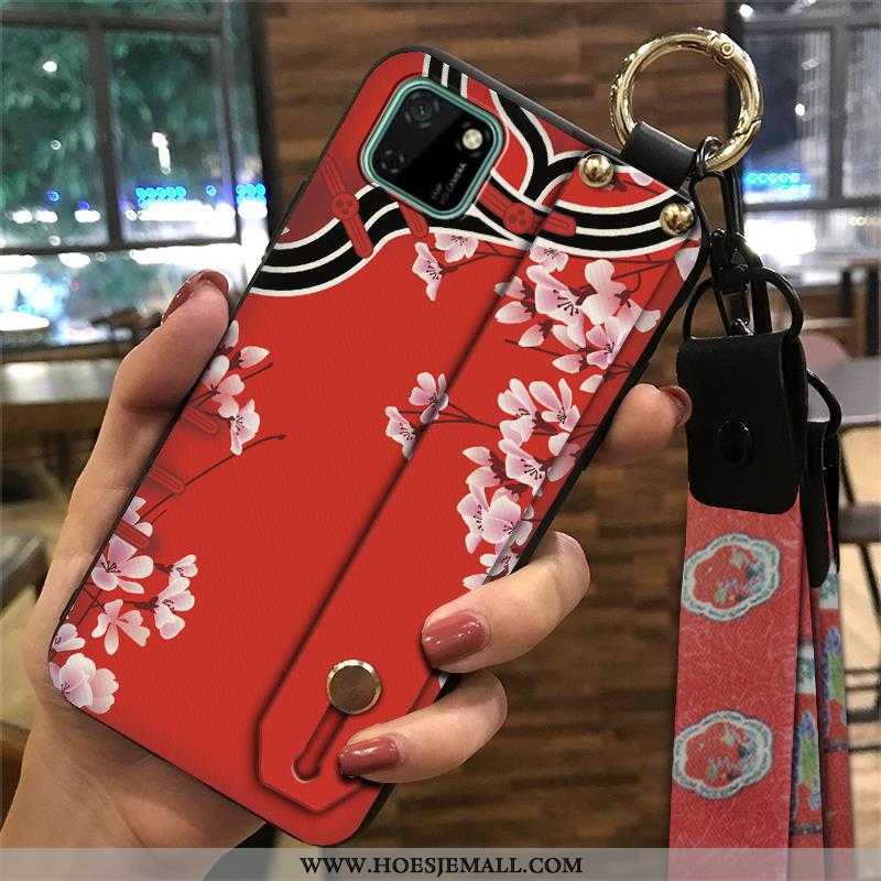 Hoes Huawei Y5p Vintage Trend Scheppend Ondersteuning Chinese Stijl Mobiele Telefoon Groen