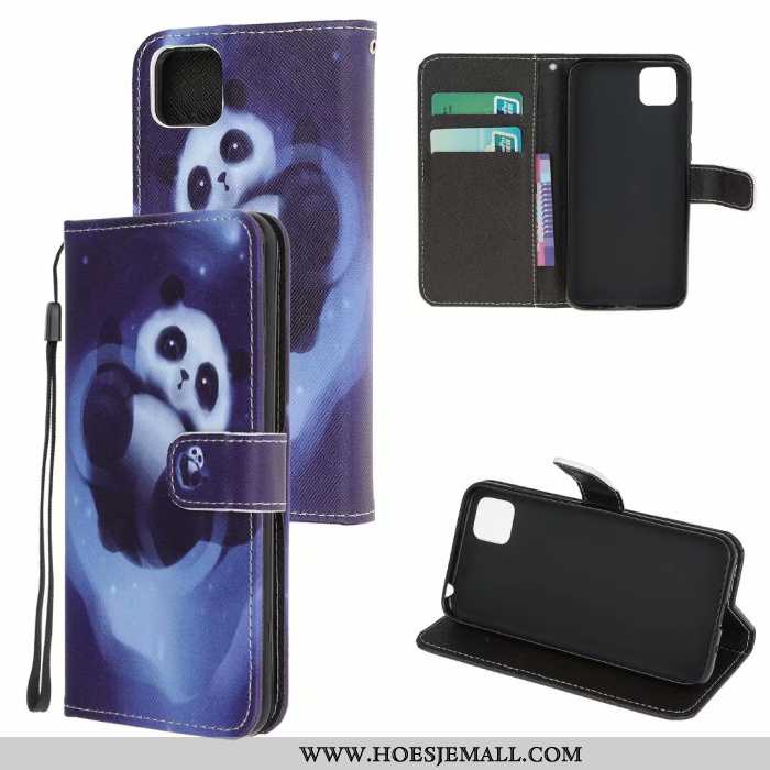 Hoes Huawei Y5p Spotprent Zacht Purper All Inclusive Anti-fall Mobiele Telefoon