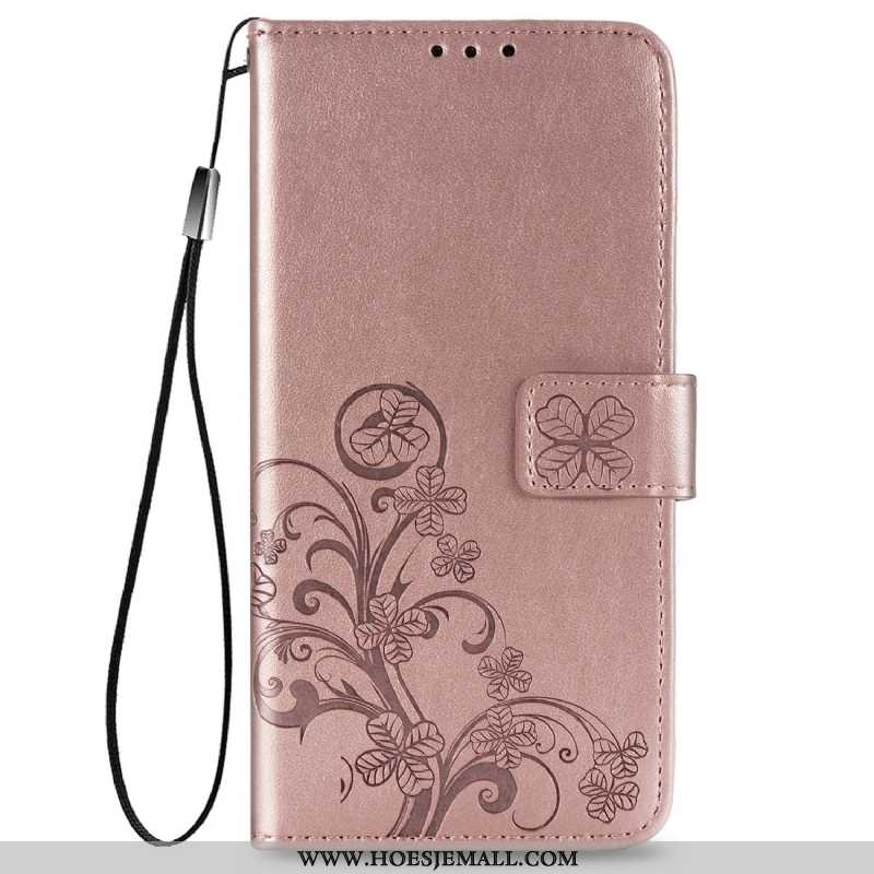 Hoes Huawei Y5p Leren Hoesje Clamshell Roze Anti-fall Mobiele Telefoon All Inclusive