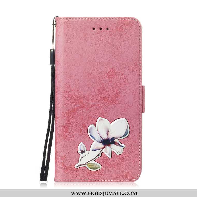 Hoesje Huawei Y6 2020 Bescherming Leren Folio Geel Hoes Mooie