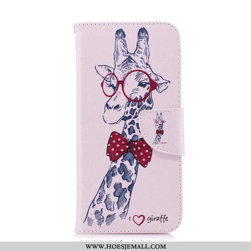 Hoesje Huawei Y6 2020 Bescherming Leren Mobiele Telefoon Purper 2020 Folio Geschilderd