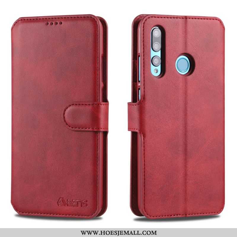 Hoesje Huawei Y6p Leer Siliconen All Inclusive Folio Portemonnee Bescherming Bruin