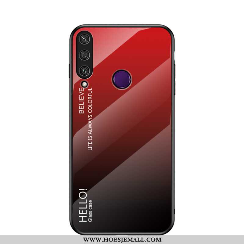 Hoes Huawei Y6p Trend Zacht Hoesje Glas Lovers Nieuw Verloop Kleur