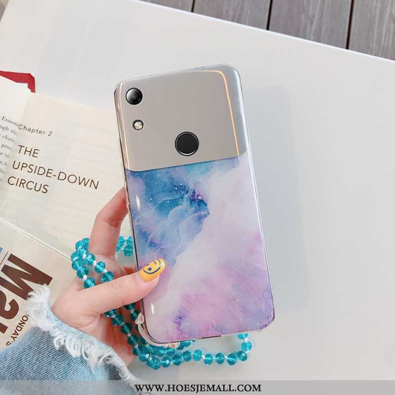 Hoesje Huawei Y6s Trend Zacht Mode Roze Bescherming Mobiele Telefoon