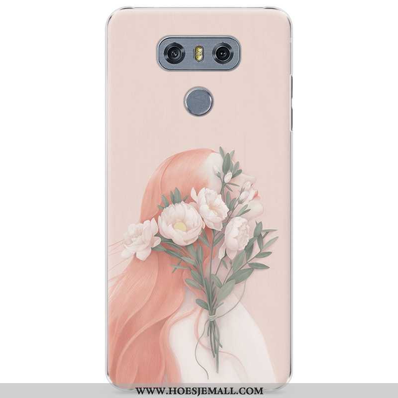 Hoesje Lg G6 Bescherming Kunst Mobiele Telefoon Vers Geschilderd Blauw Mini Blauwe