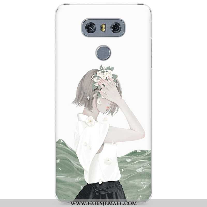 Hoesje Lg G6 Bescherming Kunst Mobiele Telefoon Vers Geschilderd Blauw Mini Blauwe