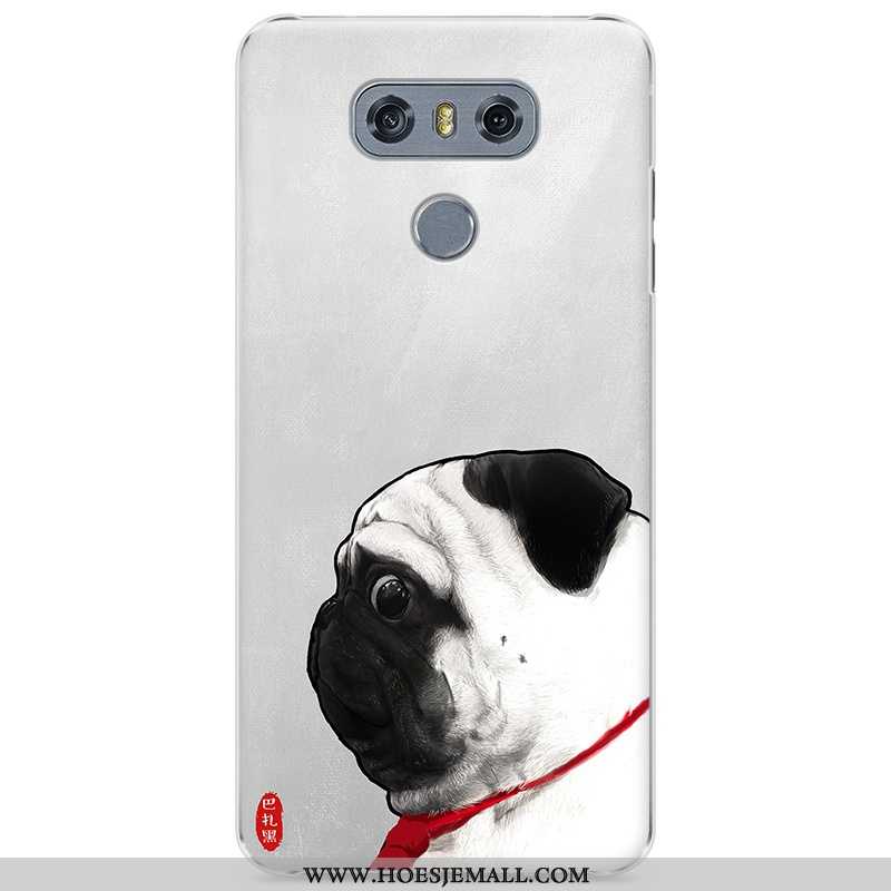 Hoes Lg G6 Scheppend Bescherming Hard Rood Hoesje Mobiele Telefoon