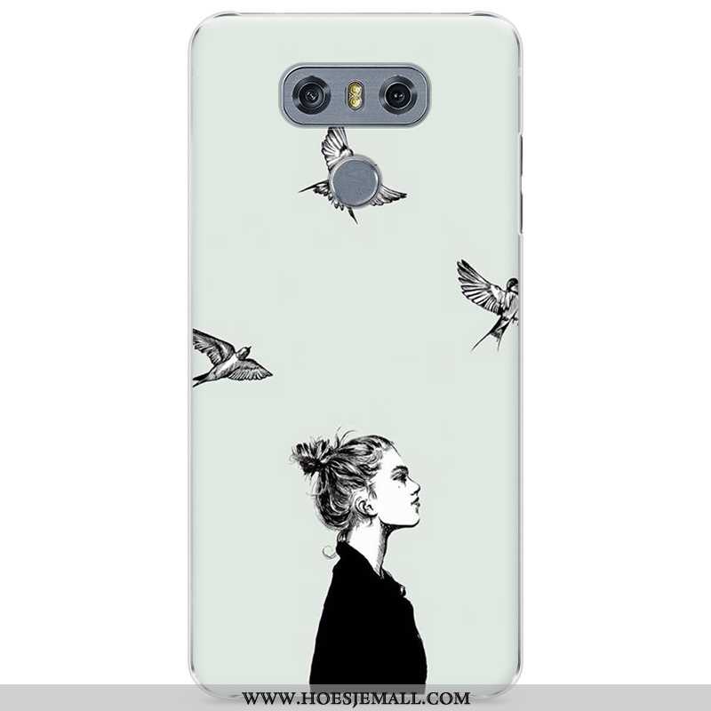 Hoes Lg G6 Scheppend Bescherming Hard Rood Hoesje Mobiele Telefoon