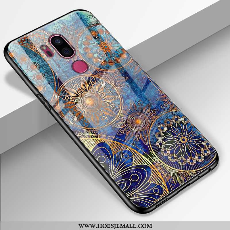 Hoesje Lg G7 Thinq Bescherming Glas Mobiele Telefoon Trend Hoes Zwart Zwarte