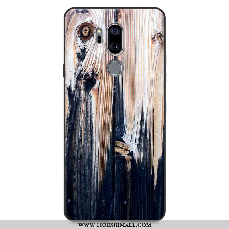 Hoes Lg G7 Thinq Siliconen Bescherming All Inclusive Khaki Mobiele Telefoon Anti-fall