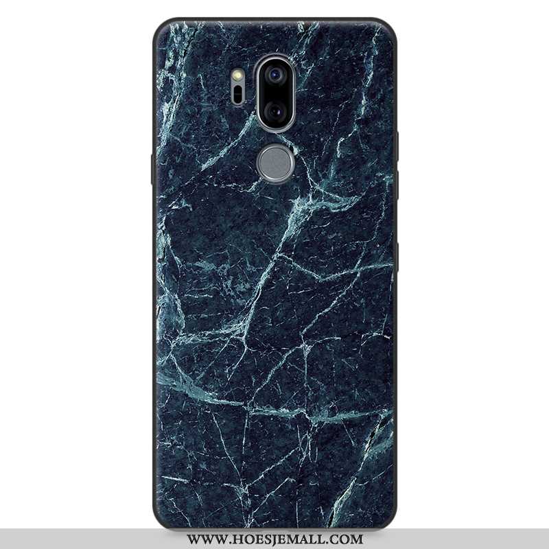 Hoes Lg G7 Thinq Siliconen Bescherming All Inclusive Khaki Mobiele Telefoon Anti-fall