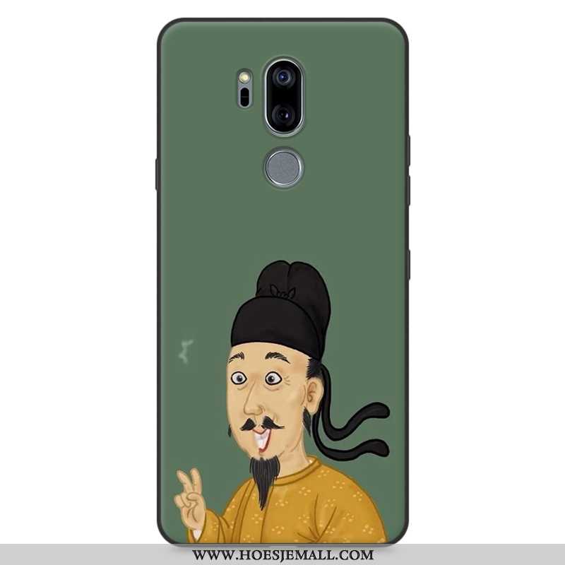 Hoesje Lg G7 Thinq Zacht Siliconen Scheppend All Inclusive Anti-fall Bescherming Mobiele Telefoon Ro