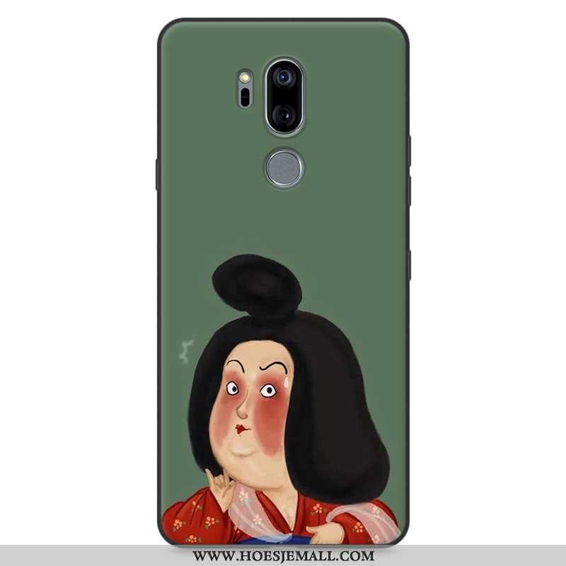 Hoesje Lg G7 Thinq Zacht Siliconen Scheppend All Inclusive Anti-fall Bescherming Mobiele Telefoon Ro