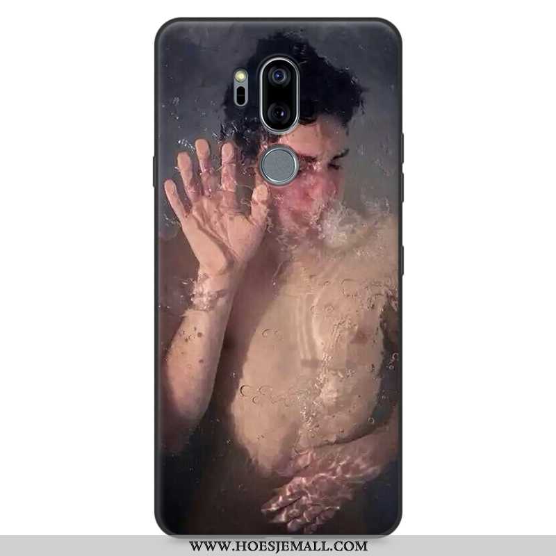 Hoesje Lg G7 Thinq Zacht Siliconen Scheppend All Inclusive Anti-fall Bescherming Mobiele Telefoon Ro