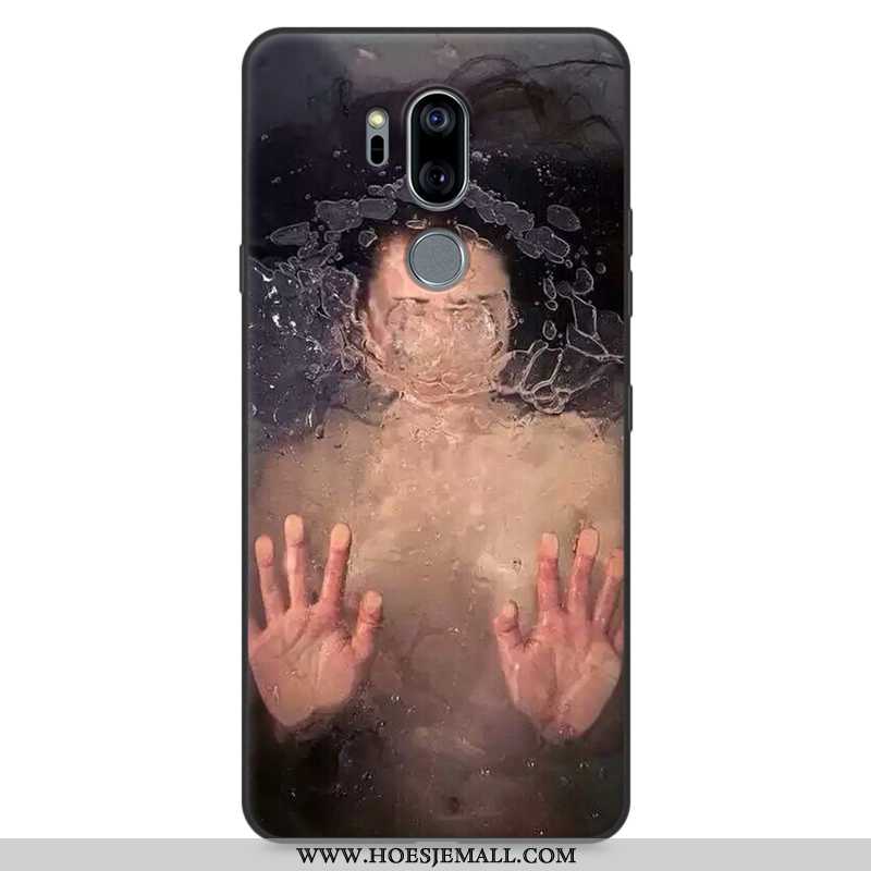 Hoesje Lg G7 Thinq Zacht Siliconen Scheppend All Inclusive Anti-fall Bescherming Mobiele Telefoon Ro