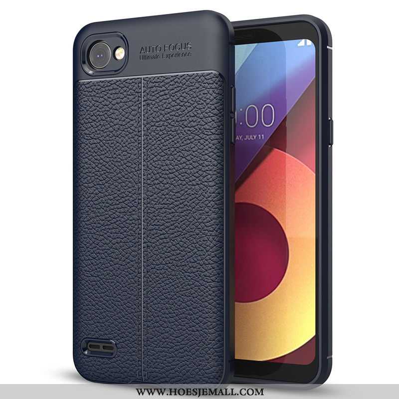 Hoes Lg Q6 Trend Zacht Mobiele Telefoon Hoesje All Inclusive Mode Patroon Grijs