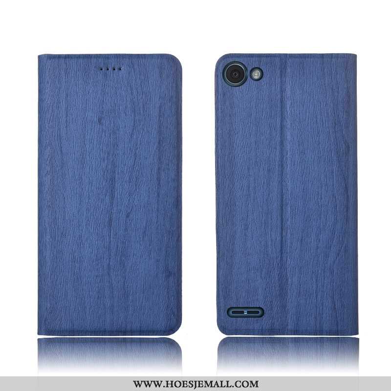 Hoesje Lg Q6 Siliconen Bescherming All Inclusive Blauw Nieuw Boom Blauwe