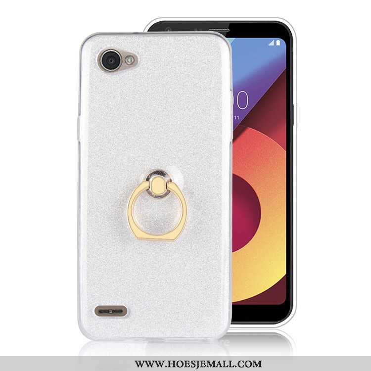 Hoes Lg Q6 Siliconen Zacht Hoesje Grijs Mobiele Telefoon Mini