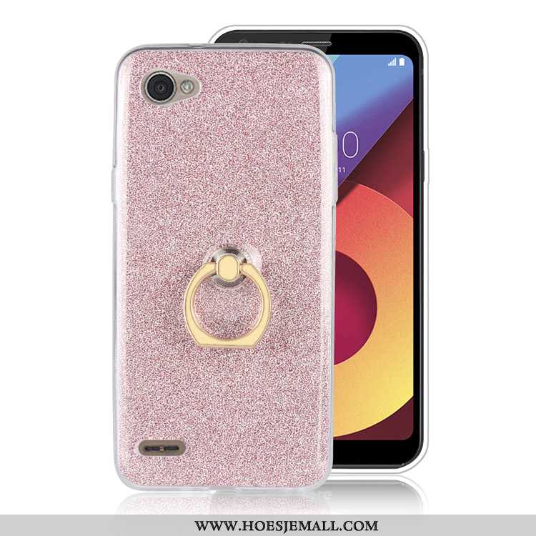 Hoes Lg Q6 Siliconen Zacht Hoesje Grijs Mobiele Telefoon Mini