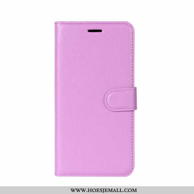 Hoes Lg Q6 Portemonnee Bescherming Folio Anti-fall Mobiele Telefoon Hoesje Zwarte