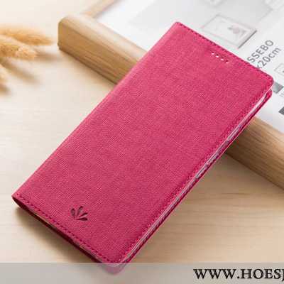 Hoesje Lg Q7 Bescherming Leren Patroon Kaart Mobiele Telefoon Doek Folio Roos