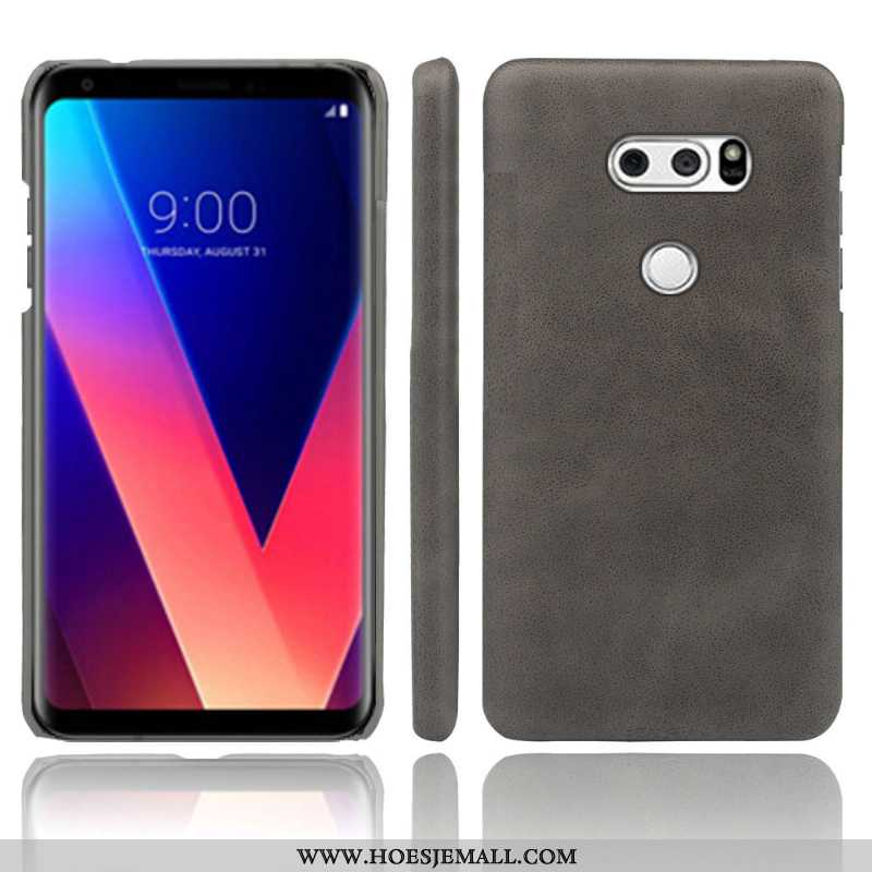 Hoesje Lg V30 Bescherming Persoonlijk Kwaliteit Mobiele Telefoon Zwart Anti-fall Scheppend Zwarte