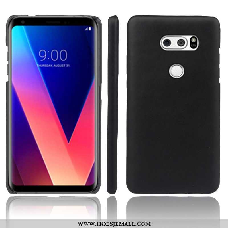 Hoesje Lg V30 Bescherming Persoonlijk Kwaliteit Mobiele Telefoon Zwart Anti-fall Scheppend Zwarte