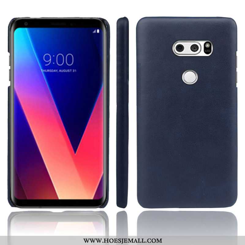 Hoesje Lg V30 Bescherming Persoonlijk Kwaliteit Mobiele Telefoon Zwart Anti-fall Scheppend Zwarte