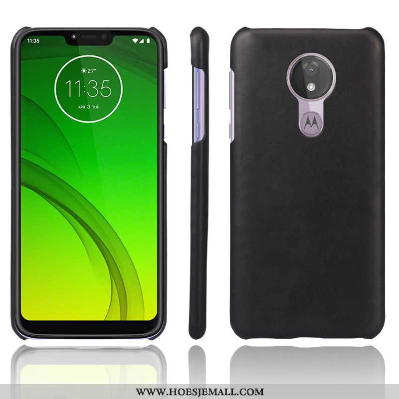 Hoesje Moto G7 Power Dun Super Anti-fall Grijs Eenvoudige Mobiele Telefoon