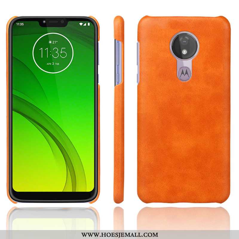 Hoesje Moto G7 Power Dun Super Anti-fall Grijs Eenvoudige Mobiele Telefoon