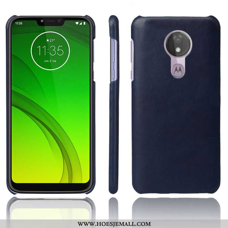 Hoesje Moto G7 Power Dun Super Anti-fall Grijs Eenvoudige Mobiele Telefoon