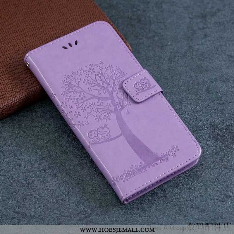 Hoes Nokia 2.3 Siliconen Bescherming Mooie Hoesje Purper All Inclusive Kat