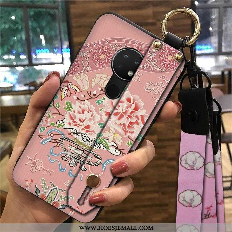 Hoes Nokia 7.2 Hanger Trend Mobiele Telefoon Paleis Roze Wind Ondersteuning